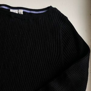 GAP Ribbed Boatneck Sweater